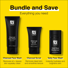 Men's Charcoal Deep Cleanse Moisturize Set