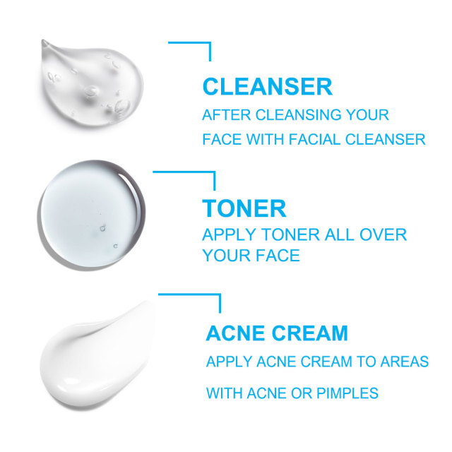 Salicylic Acid Acne Treatment Set