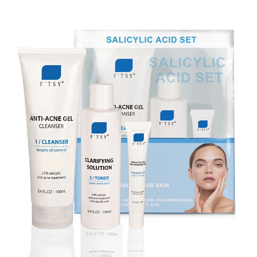 Salicylic Acid Acne Treatment Set