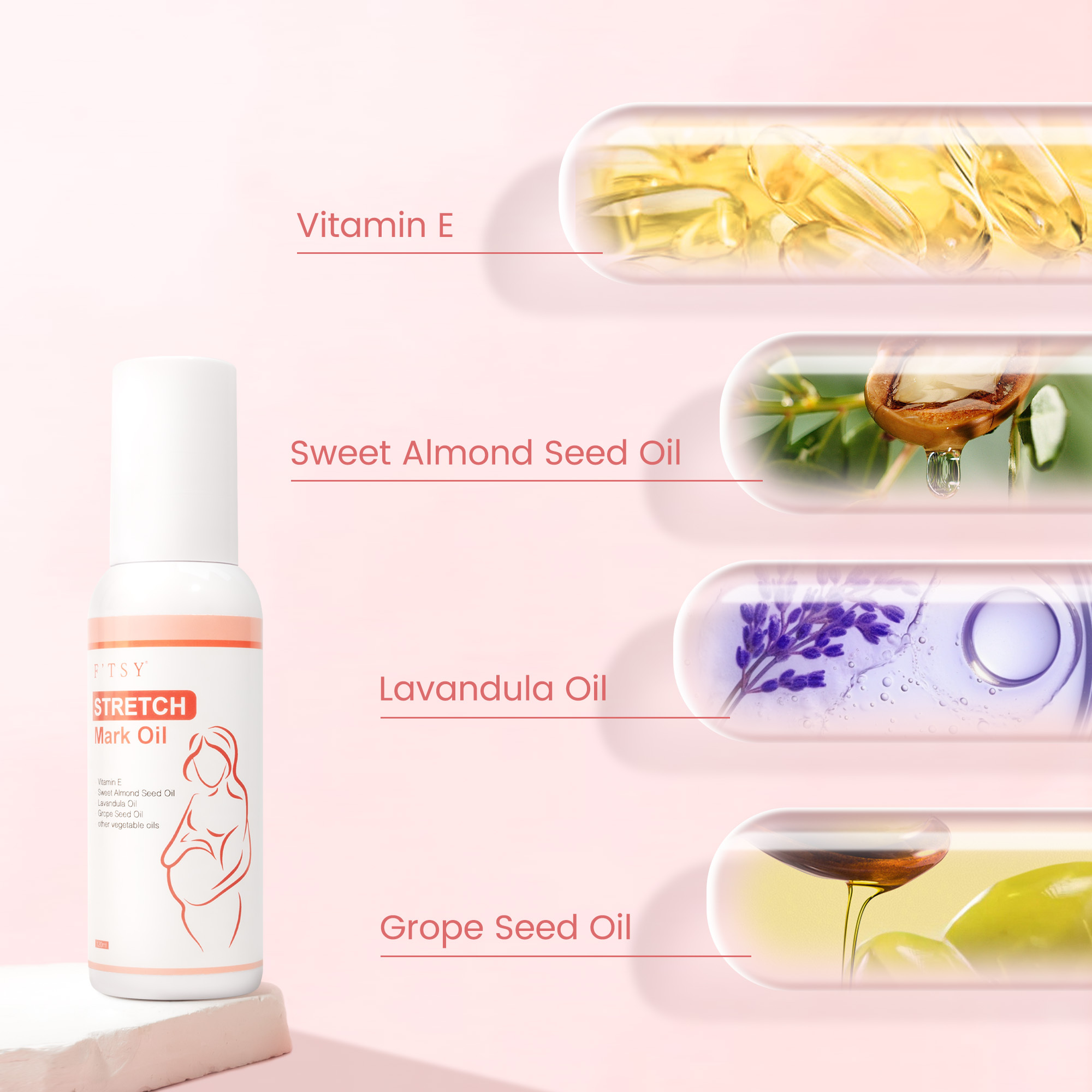 Pregnancy Stretch Mark Set