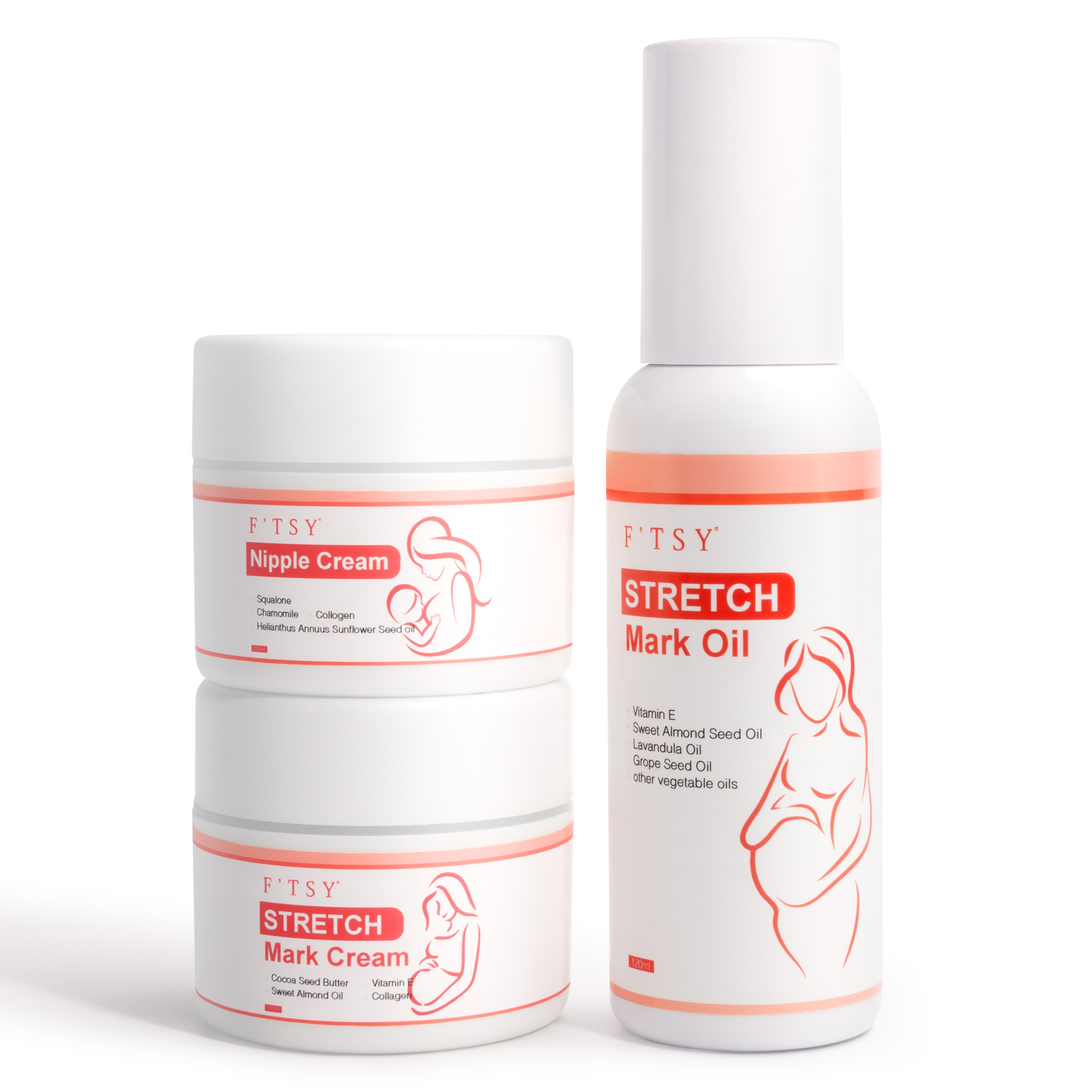 Pregnancy Stretch Mark Set