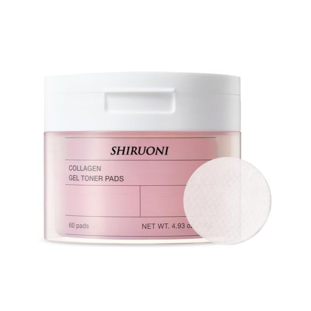 Collagen Gel Toner Pads, Pore Refining & Firming
