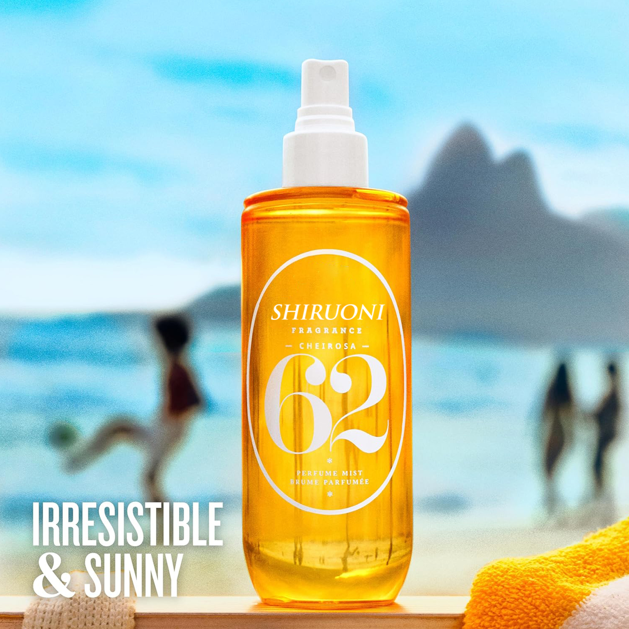 Hair Fragrance Mist, 4 Scents