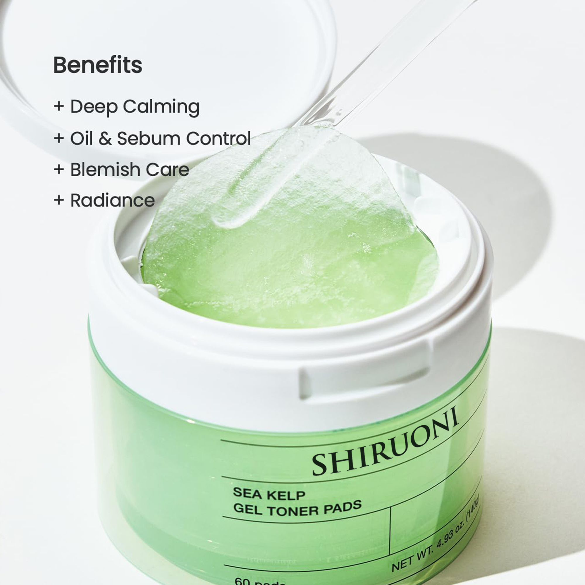 Sea Kelp Gel Toner Pads, Oil Control