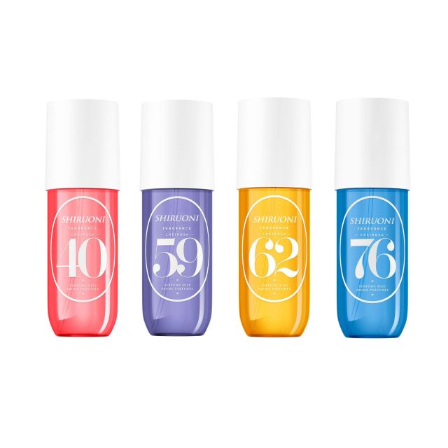 Hair Fragrance Mist, 4 Scents
