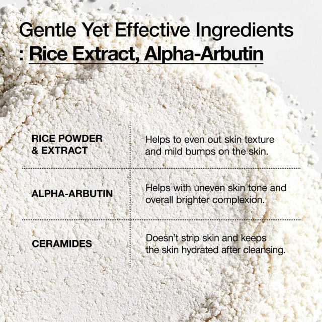 Rice Enzyme Brightening Powder Cleanser