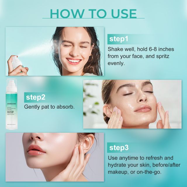Aloe Toner Facial Mist, Calm & Anti-bacteria