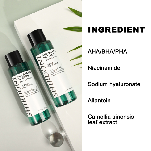 AHA BHA PHA Toner, Gentle exfoliation