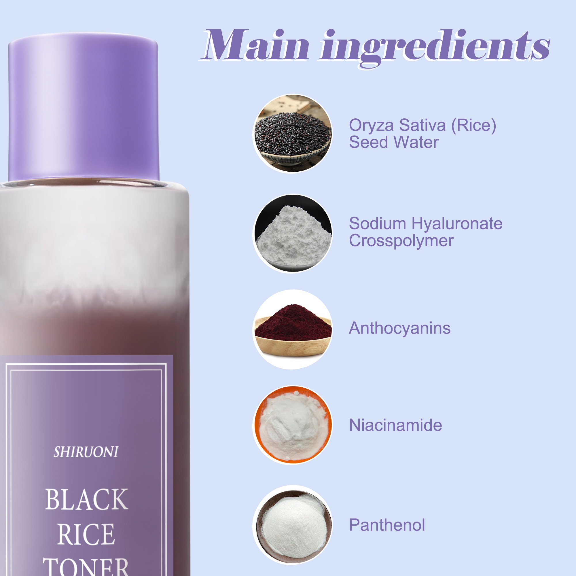 Black Rice Toner, Oil Control