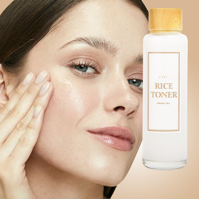 Rice Niacinamide Toner,  Brightening & Moisturizing
