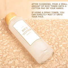 Rice Niacinamide Toner,  Brightening & Moisturizing