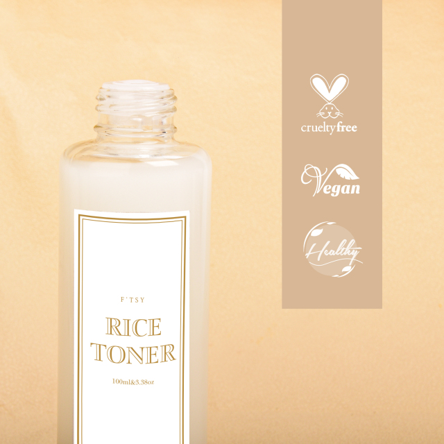 Rice Niacinamide Toner,  Brightening & Moisturizing