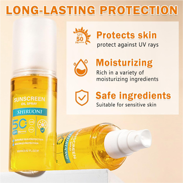 Sunscreen Oil Spray