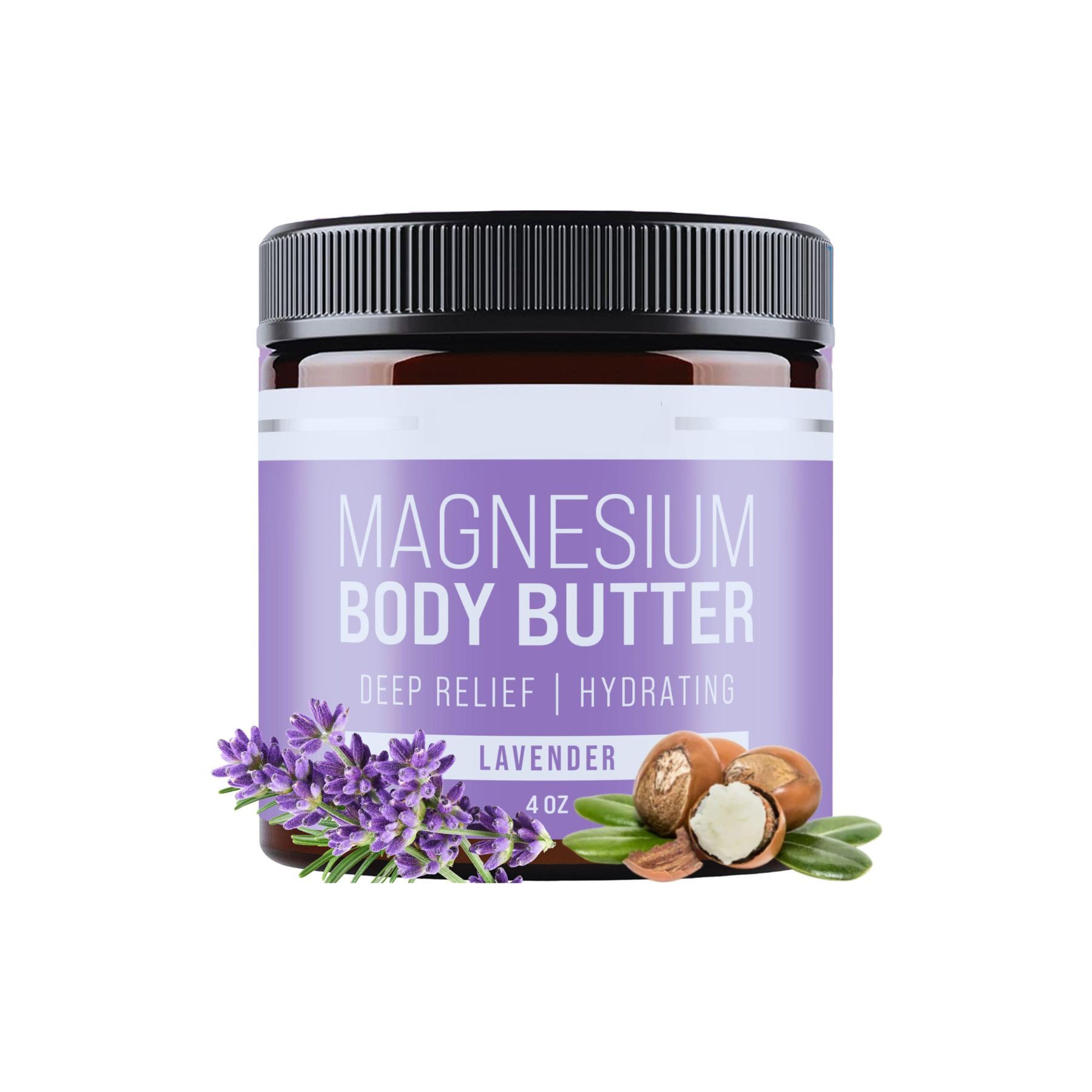 Magnesium Body Butter, Relief & Hydration