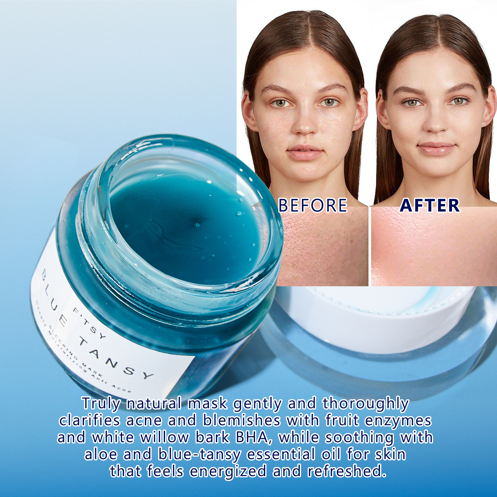 Blue Tansy Sleeping Mask,  Anti-Acne