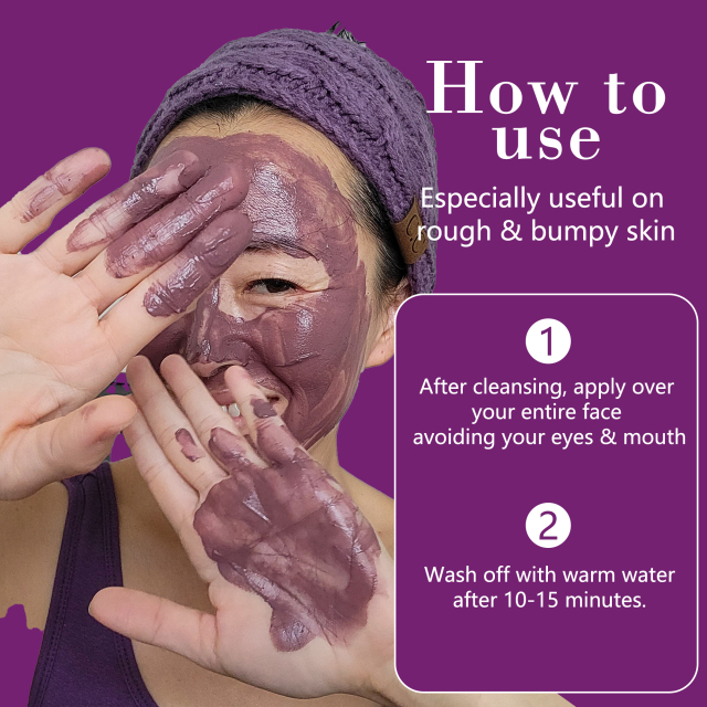 Eggplant Clearing Mud Cream Mask