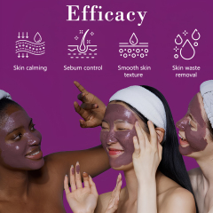Eggplant Clearing Mud Cream Mask