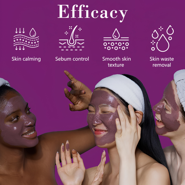 Eggplant Clearing Mud Cream Mask