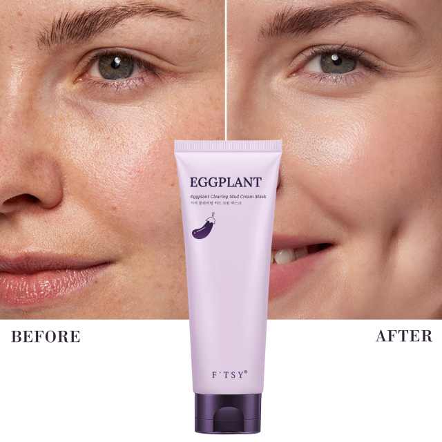 Eggplant Clearing Mud Cream Mask