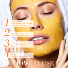 Turmeric Clay Mask, Soothing & Anti-acne