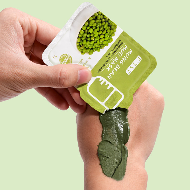 Mung Bean Mud Mask, Oil Control