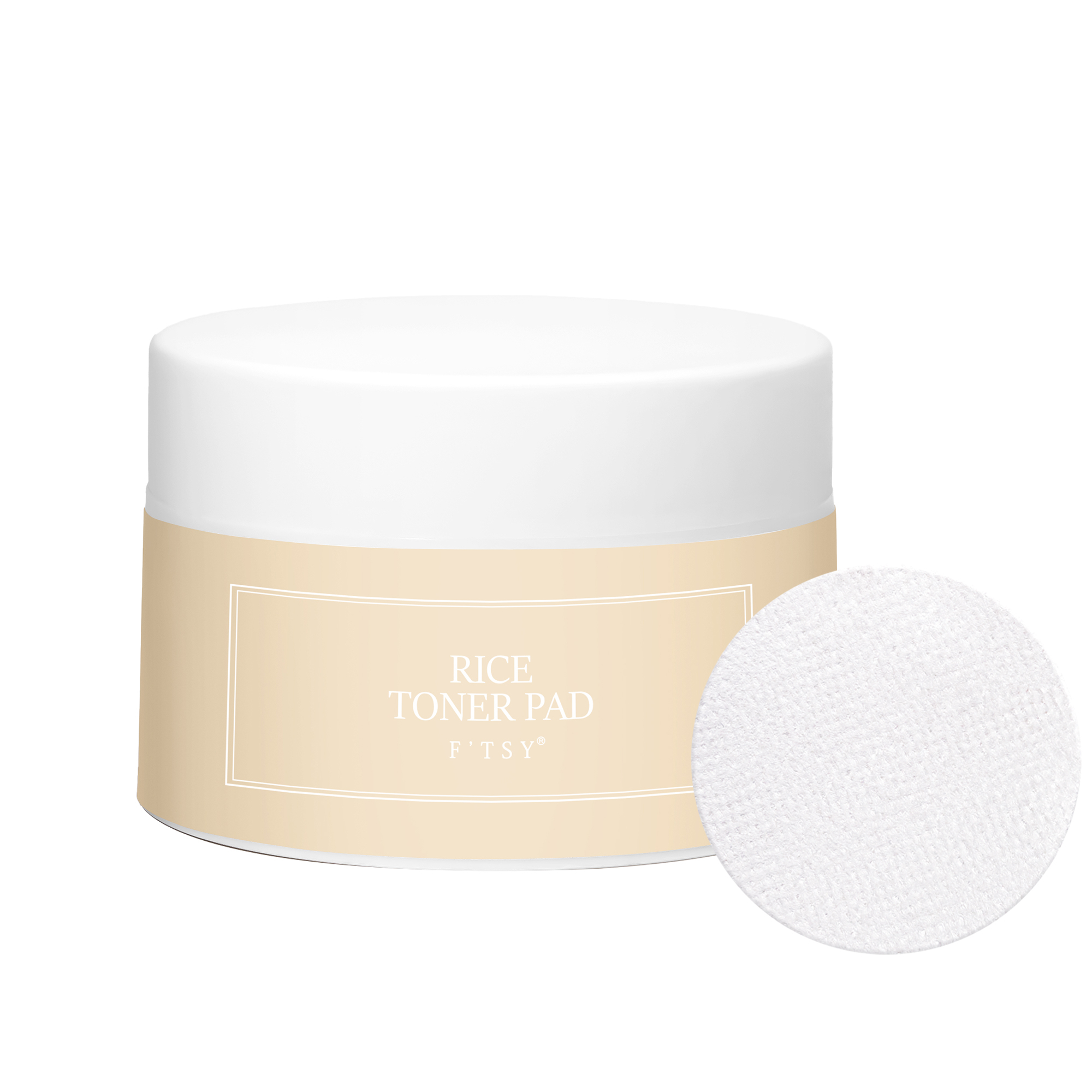 Rice Toner Pads, Hydration & Radiant
