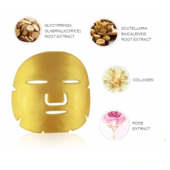 24k Gold Collagen Face Mask Sheet