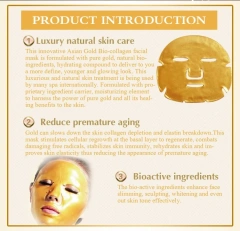 24k Gold Collagen Face Mask Sheet