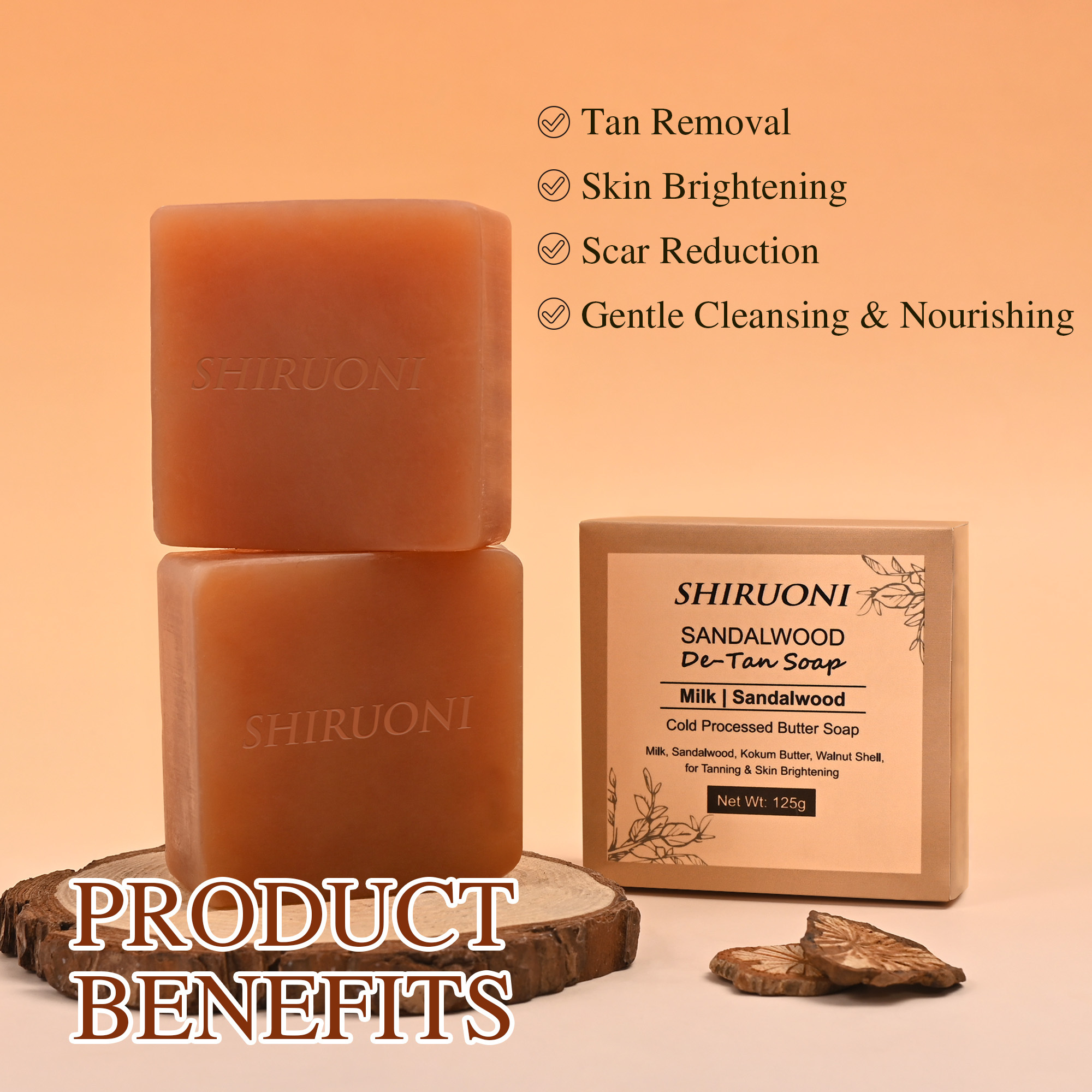 Sandalwood De-Tan Soap
