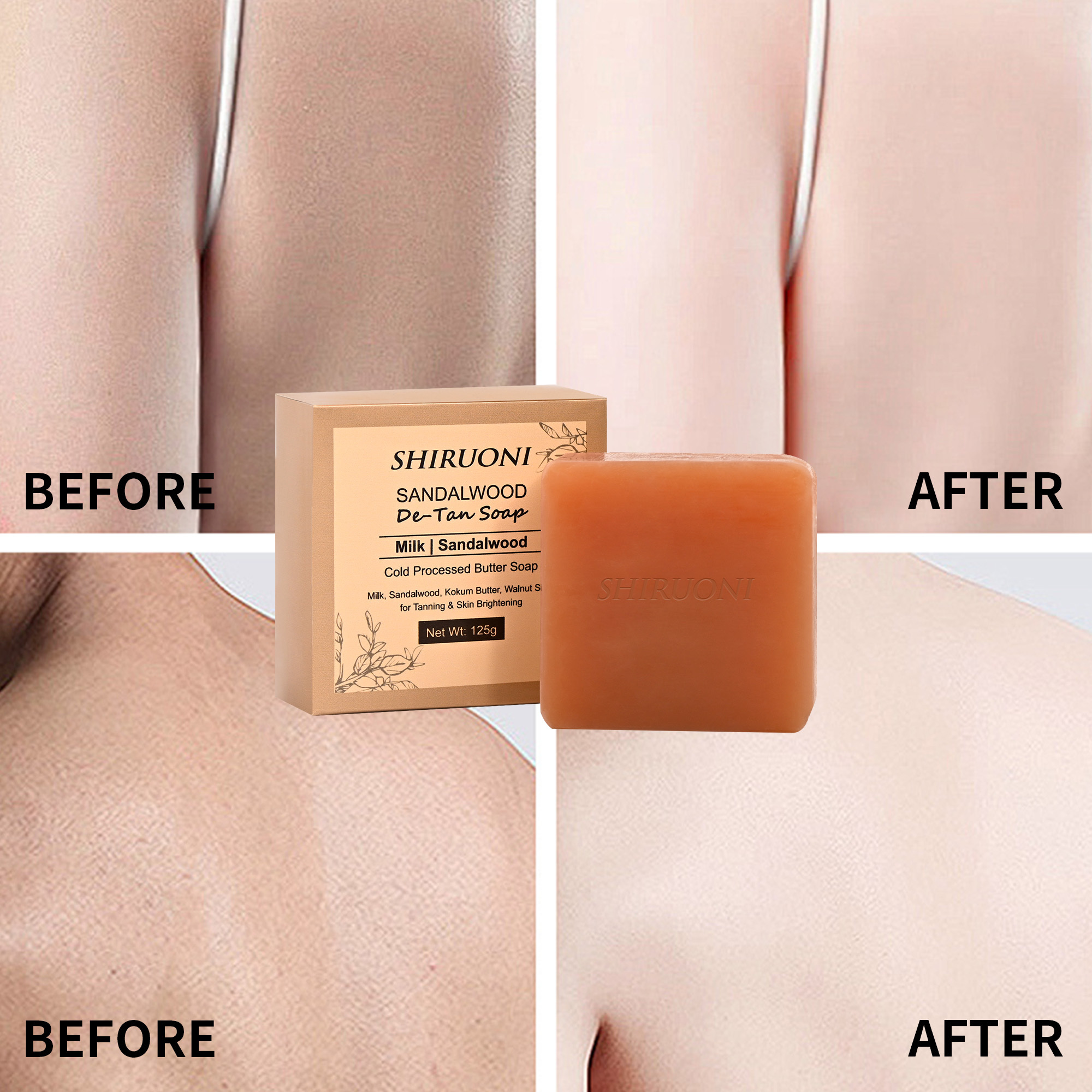 Sandalwood De-Tan Soap