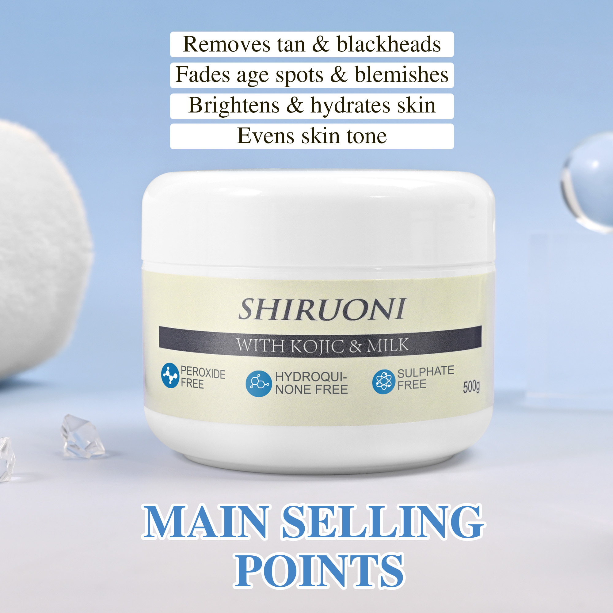 De-tan Brightening Cream