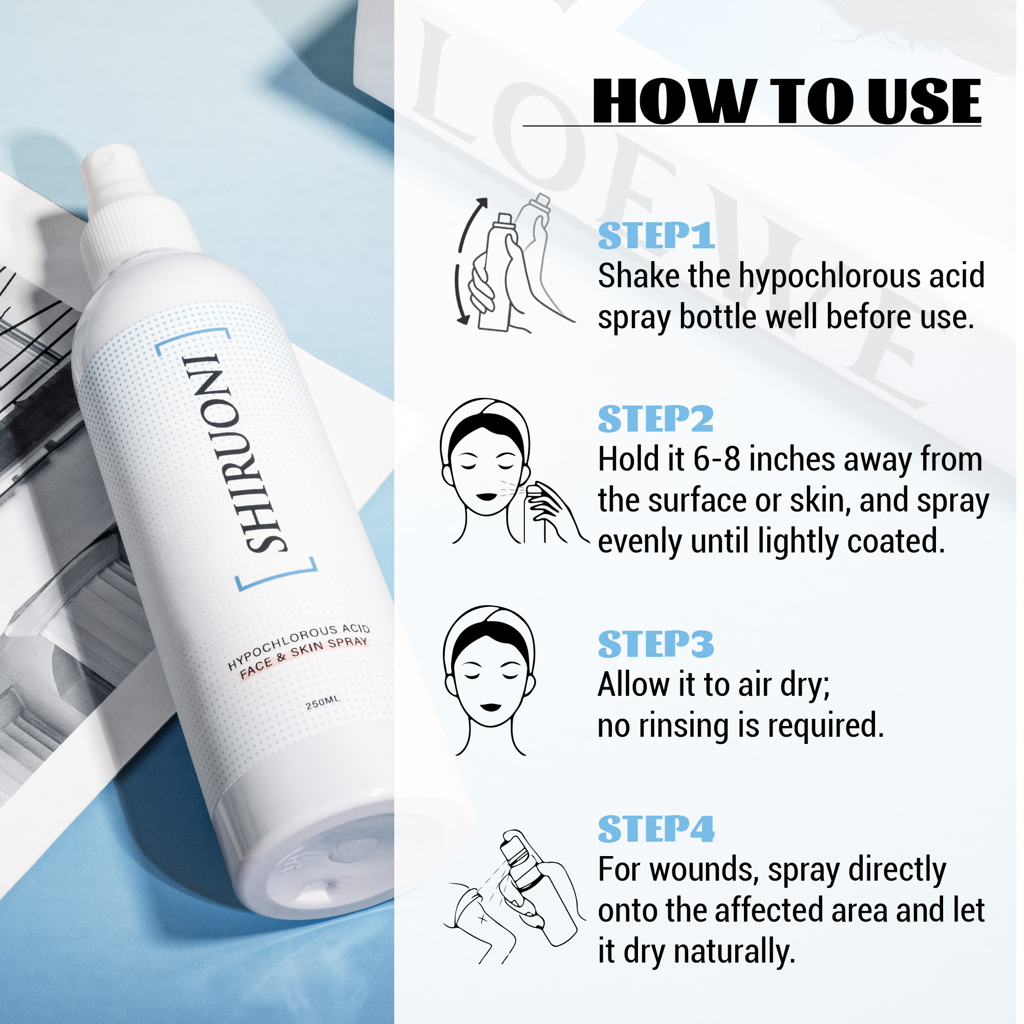 Hypochlorous Acid Spray