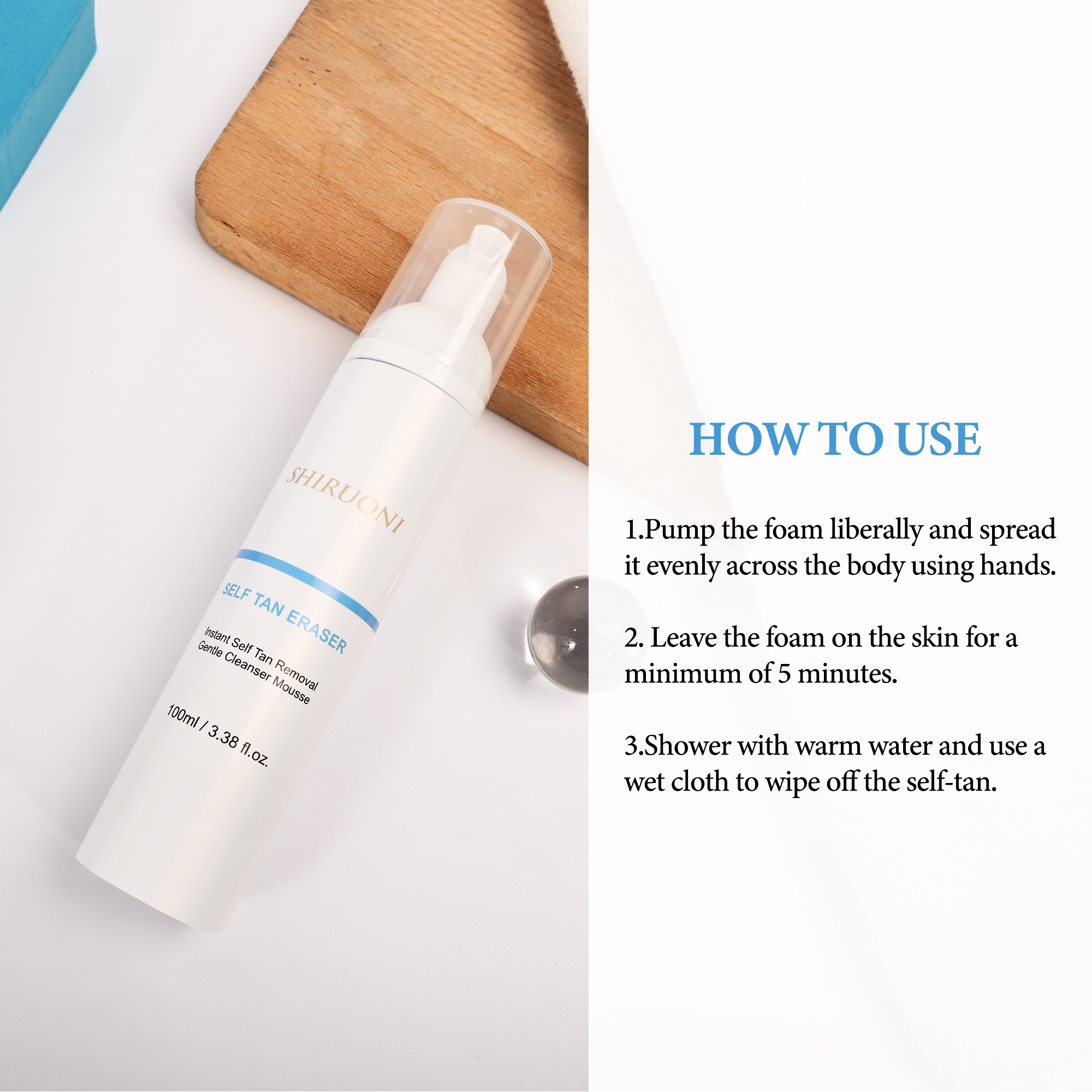 Self Tan Eraser Mousse
