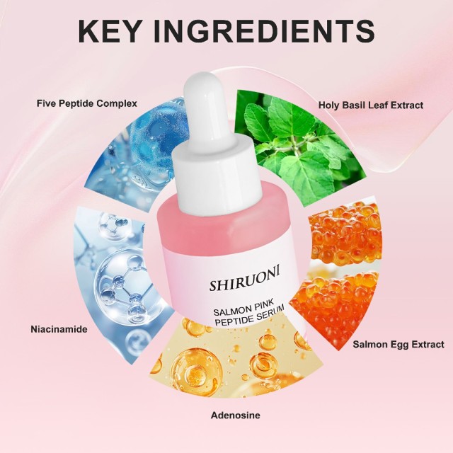 Salmon Pink Peptide Serum