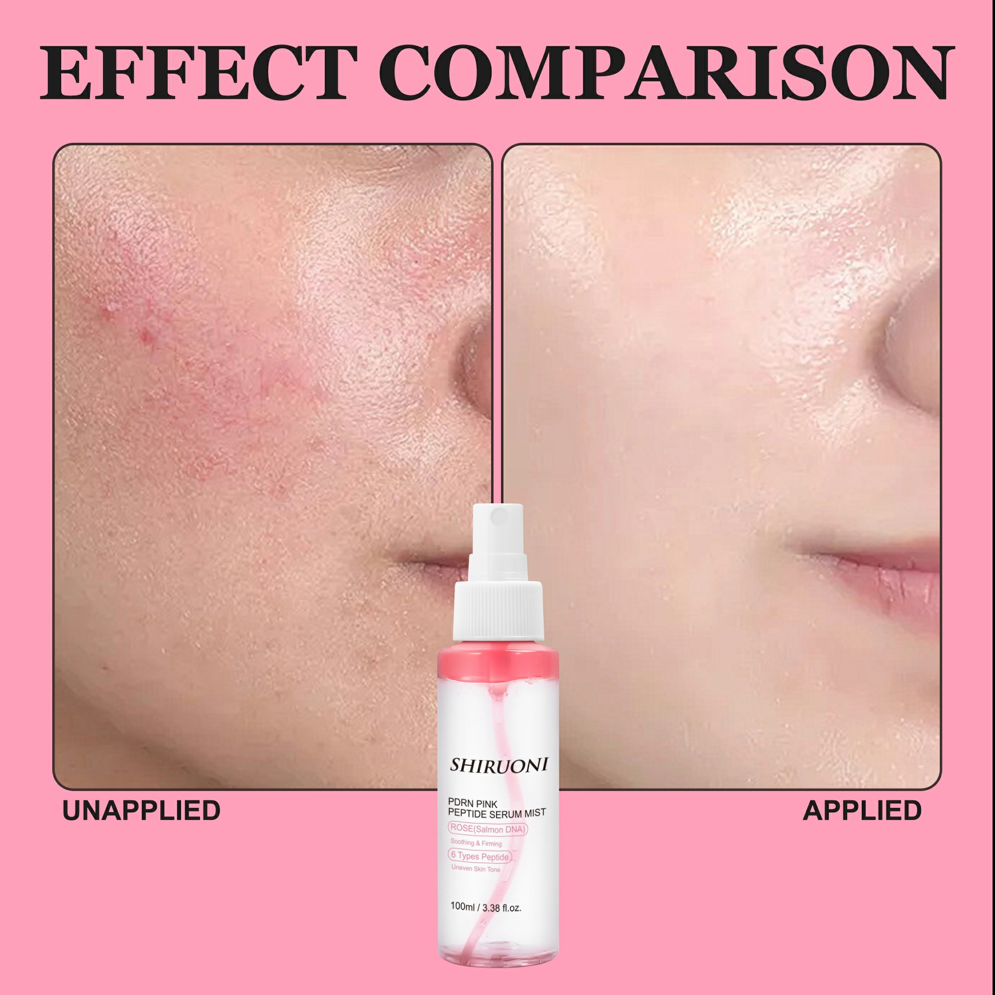 PDRN Pink Peptide Rose Serum Mist