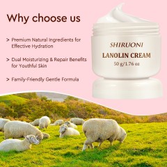 Lanolin Cream, Hydrating & Repairing