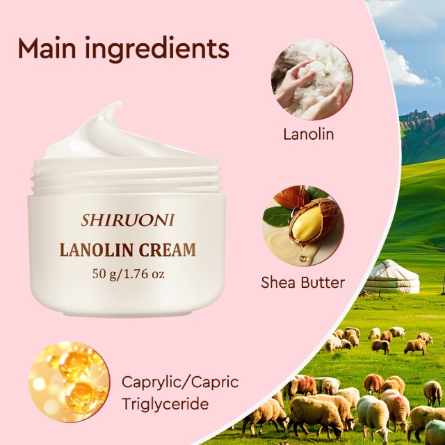 Lanolin Cream, Hydrating & Repairing