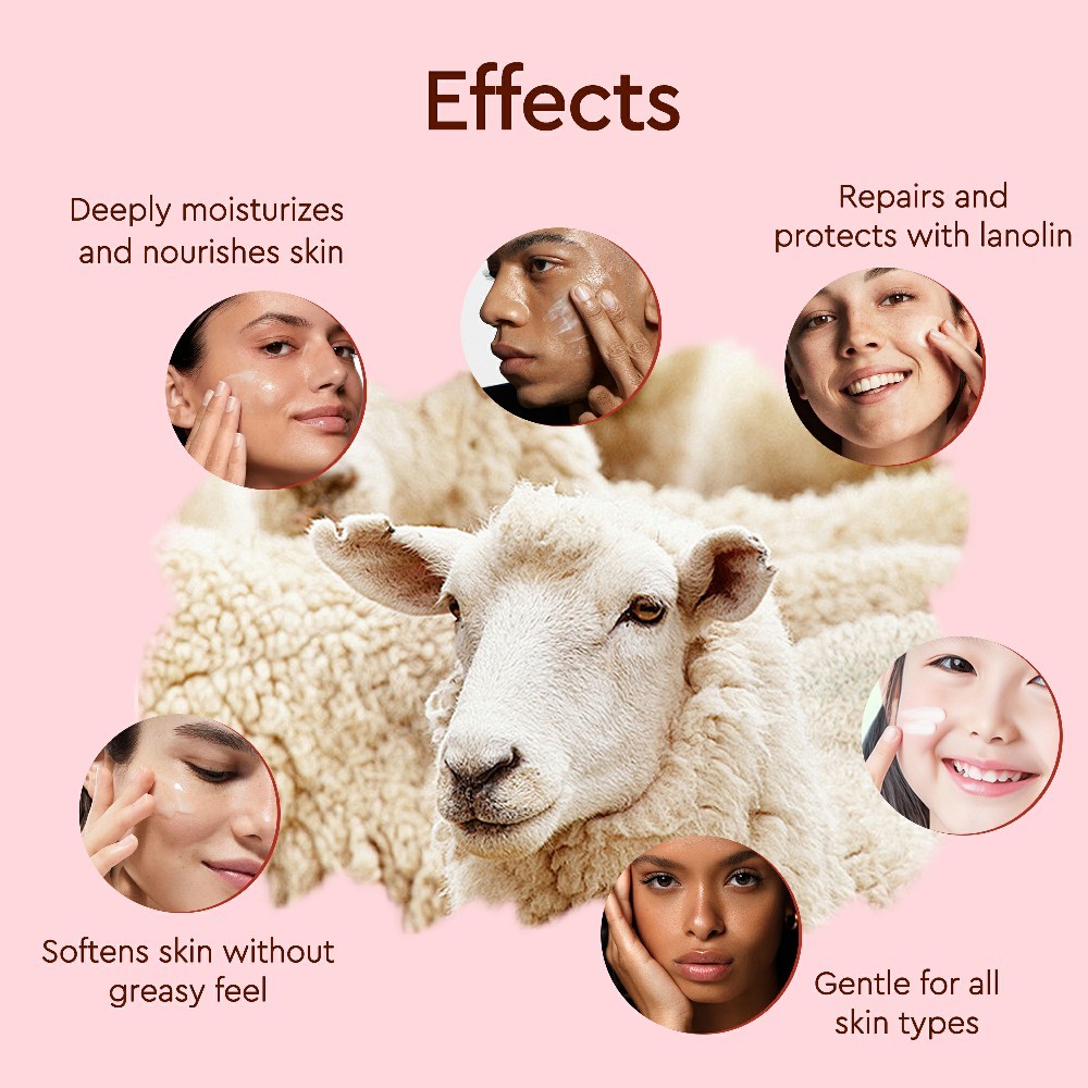 Lanolin Cream, Hydrating & Repairing