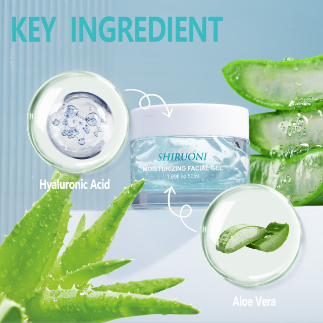 Aloe Vera Hyaluronic Acid Facial Gel