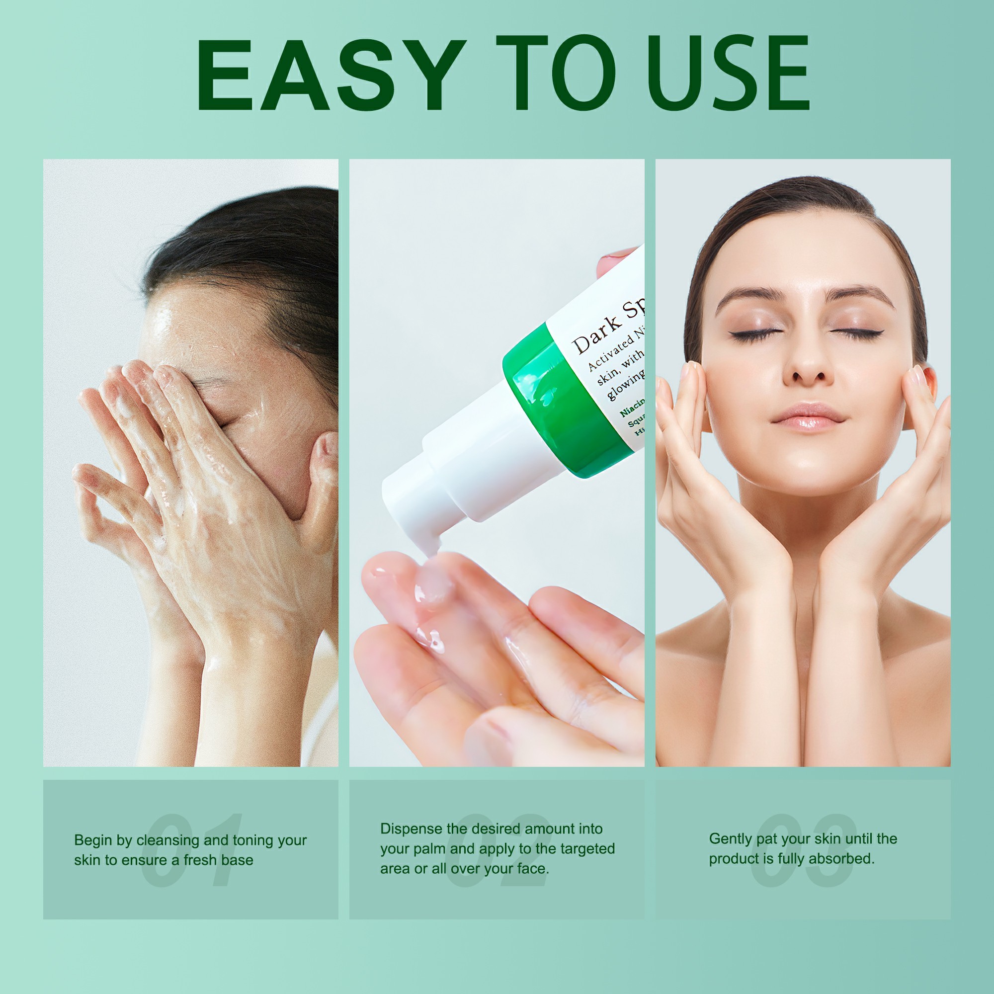 How to Use Custom Dark Spot Correcting Glow Serum