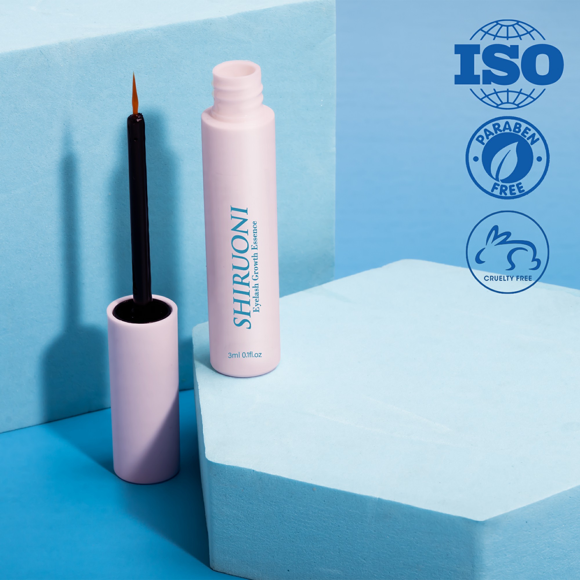 Non-Irritating Eyelash Serum Growth OEM Factory Tested