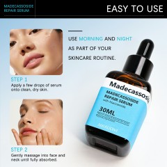 How to Use Custom Repair Serum with Madecassoside