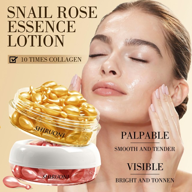 Snail Rose Capsule Serum