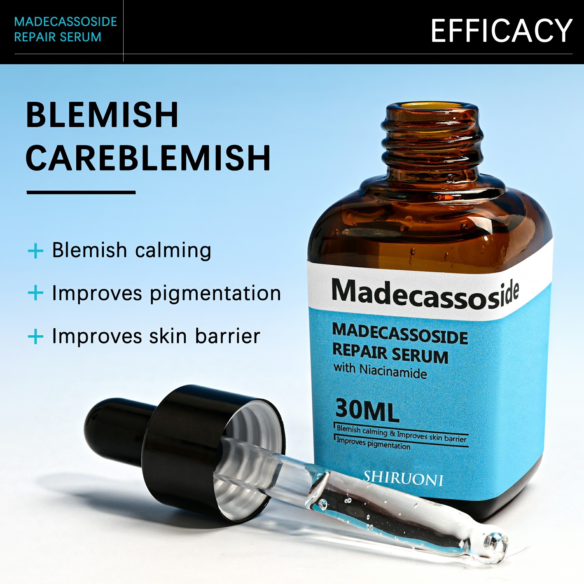 Blemish Calming Custom Repair Serum OEM Supplier