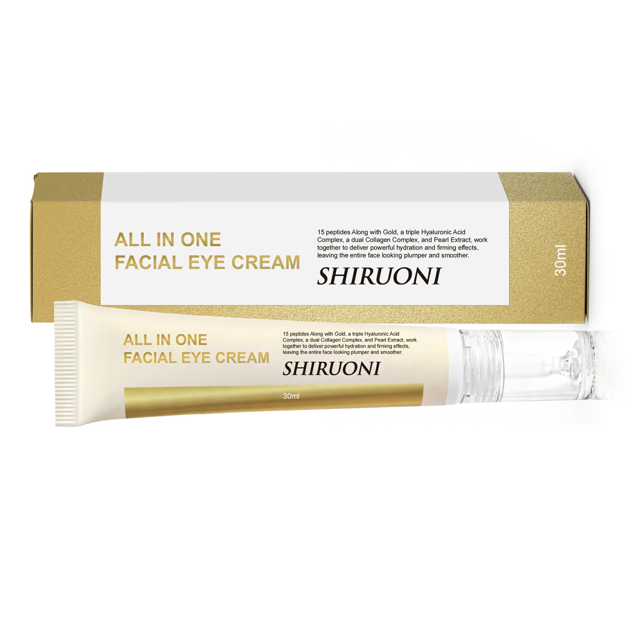 Private Label 24K Gold Eye Cream OEM Manufacturer