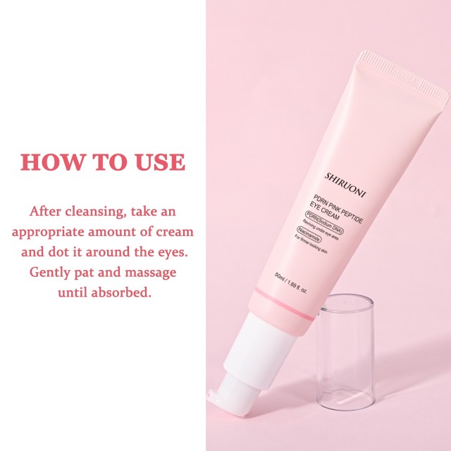 How to Apply PDRN Peptide Eye Serum OEM