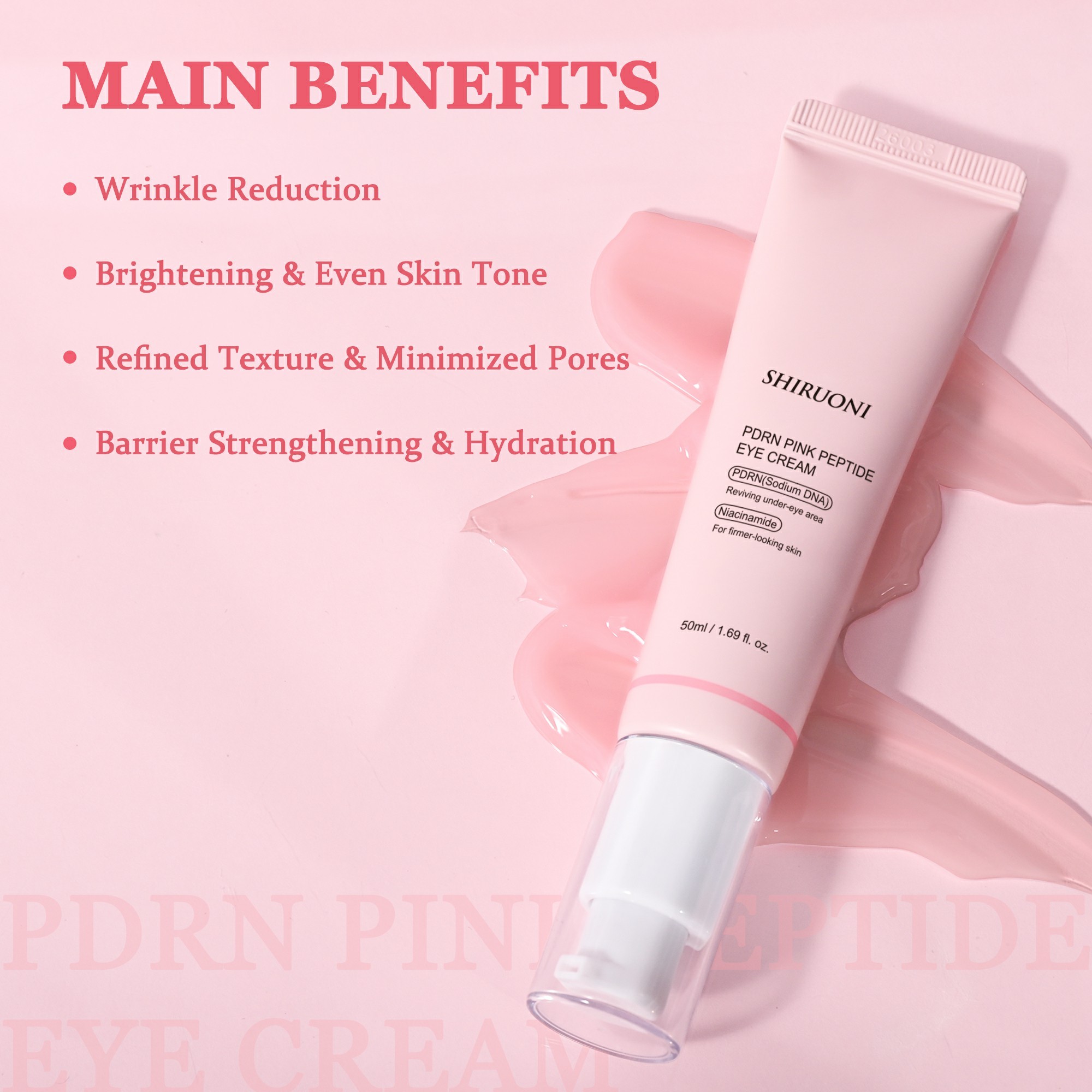 OEM Custom Peptide Under Eye Cream Anti Wrinkle Benefits