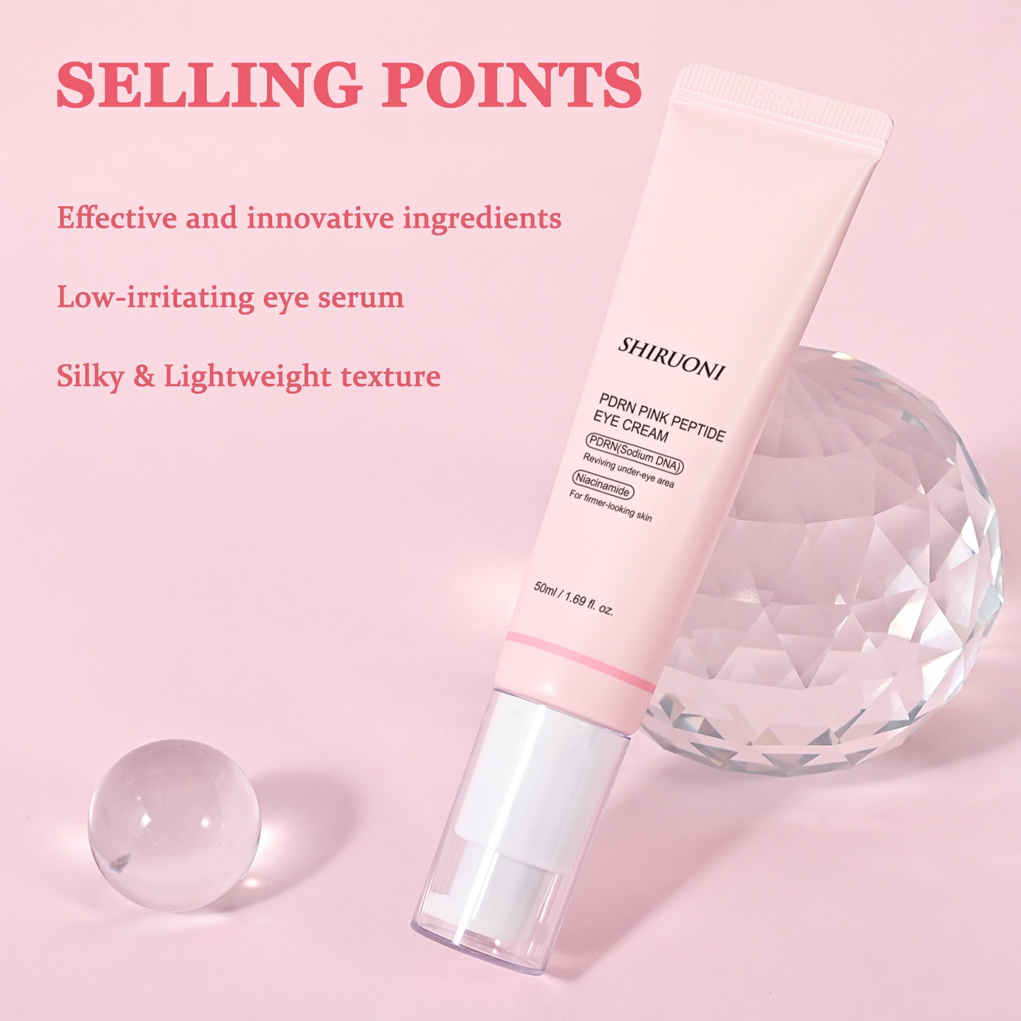 Private Label Eye Cream Retinol Peptide OEM Manufacturer