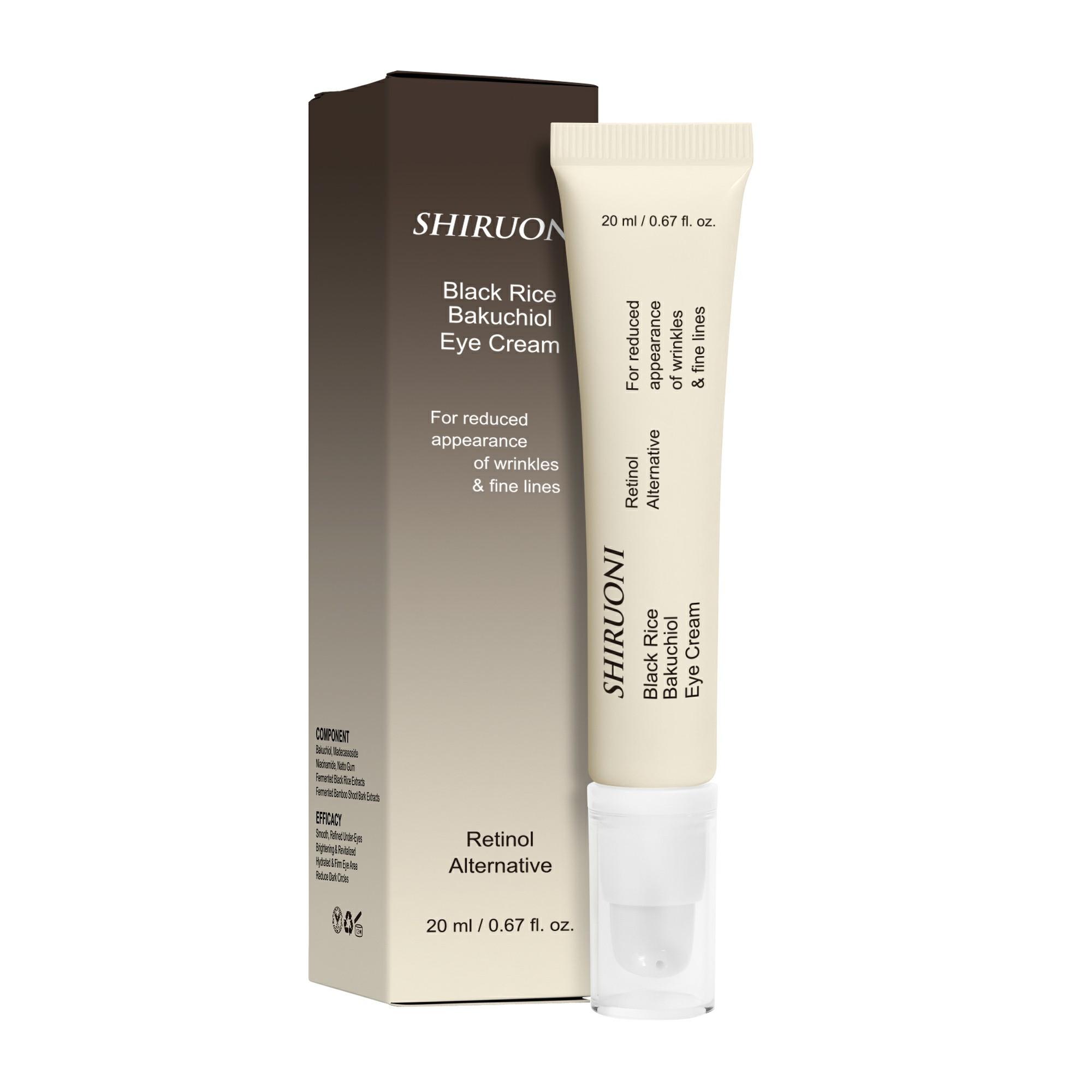 OEM Bakuchiol Eye Cream Factory Private Label Packaging