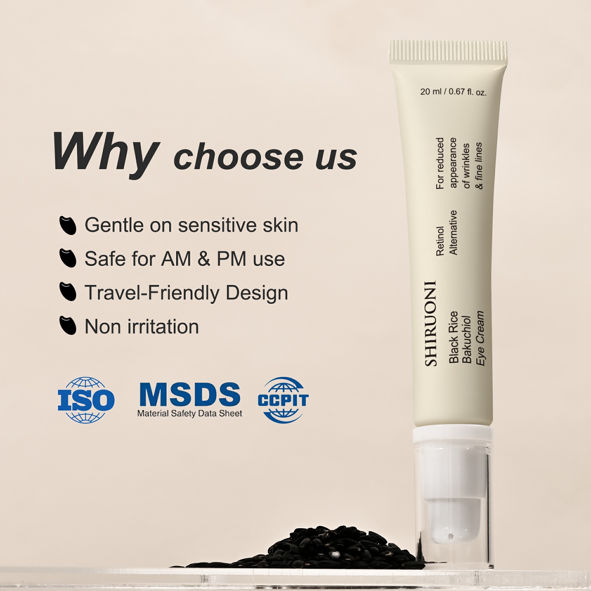 Private Label Under Eye Firming Cream Custom Packaging Factory